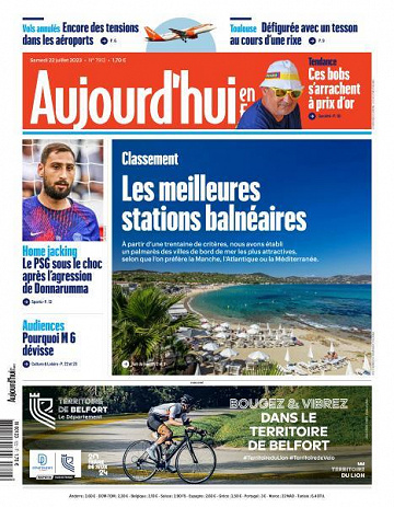 Aujourd’hui en France - 22 Juillet 2023