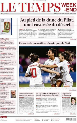 Le Temps - 22 Juillet 2023