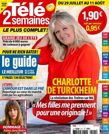 Télé 2 Semaines - 29 Juillet 2023