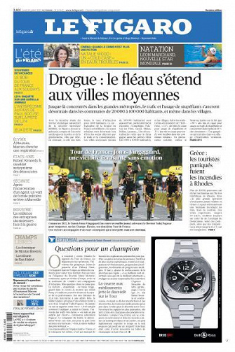 Le Figaro du Lundi 24 Juillet 2023