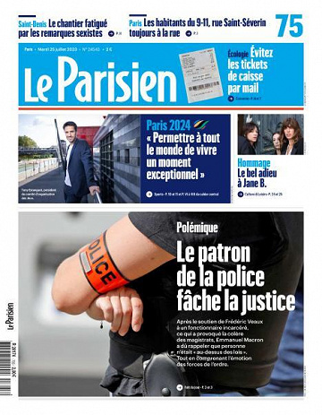 Le Parisien - 25 Juillet 2023
