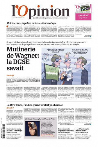 L’Opinion - 26 Juillet 2023