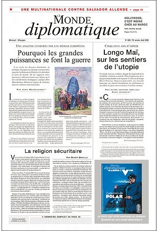 Le Monde Diplomatique N°833 – Août 2023
