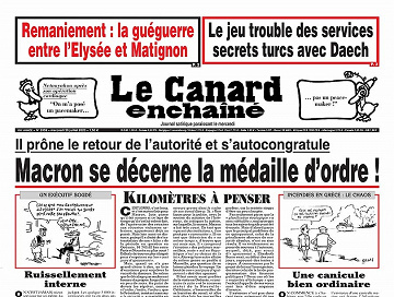 Le Canard Enchaîné N°5338 Du 26 Juillet 2023