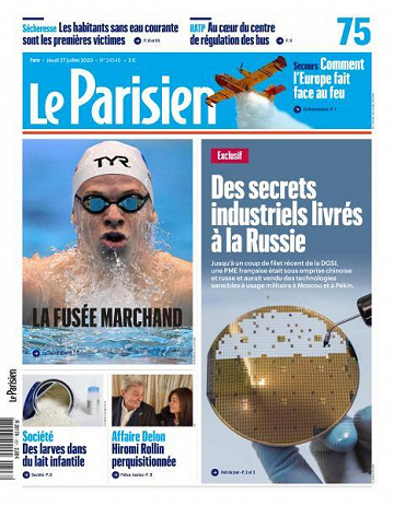 Le Parisien - 27 Juillet 2023