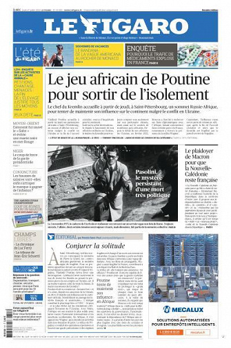 Le Figaro du Jeudi 27 Juillet 2023