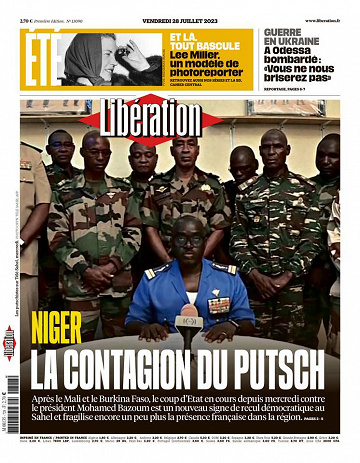 Libération du Vendredi 28 Juillet 2023