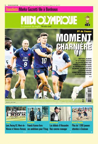 Midi Olympique Vert - 28 Juillet 2023