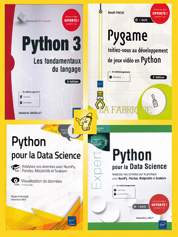Pack Ebooks Programmation Python 28.07.2023