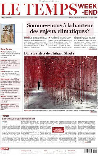 Le Temps - 29-30 Juillet 2023