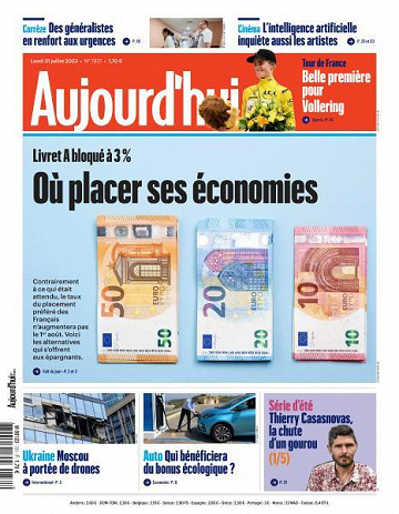 Aujourd’hui en France - 31 Juillet 2023