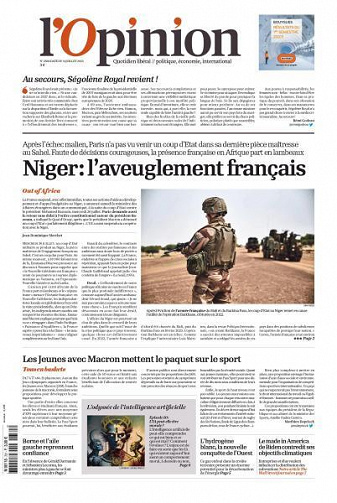 L’Opinion - 31 Juillet 2023
