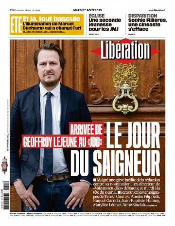 Libération du Mardi 1er Août 2023