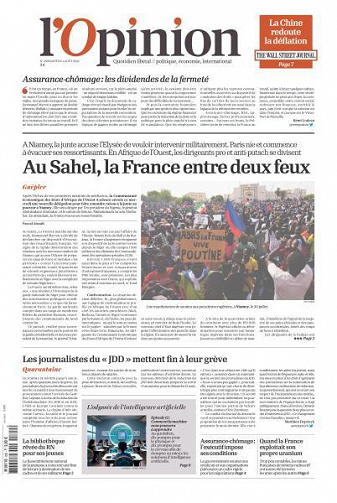 L’Opinion - 2 Août 2023