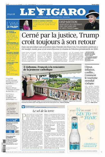 Le Figaro du Jeudi 3 Août 2023
