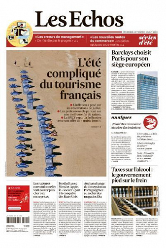 Les Echos du Vendredi 4 et Samedi 5 Août 2023