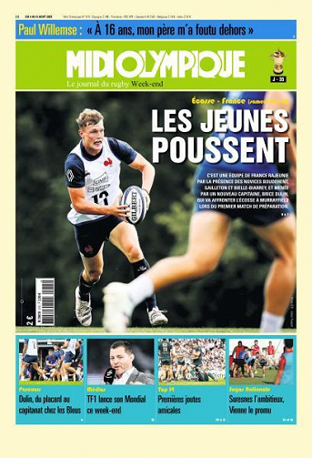 Midi Olympique Vert - 4 Août 2023