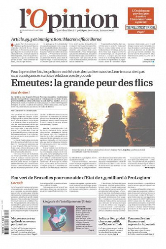 L’Opinion - 4-5 Août 2023