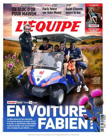 L’equipe du Samedi 5 Août 2023