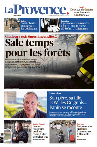 La Provence (4 éditions) du Samedi 5 Août 2023