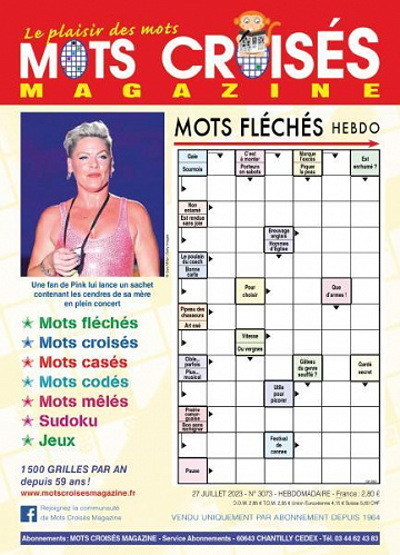 Mots Croisés Magazine - 27 Juillet 2023