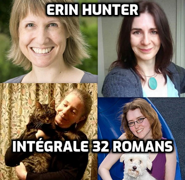 Erin Hunter - Intégrale 32 romans