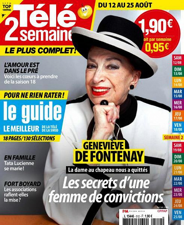 Télé 2 Semaines - 12 Août 2023