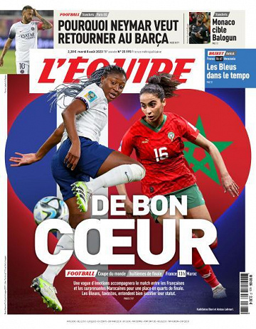 L’equipe du Mardi 8 Août 2023