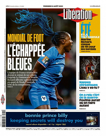 Libération du Vendredi 11 Août 2023