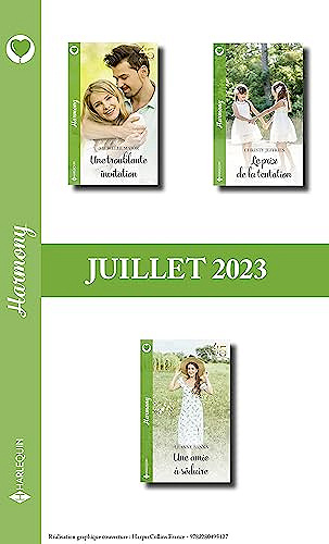 Pack mensuel Harmony - 3 romans (Juillet 2023) - Collectif