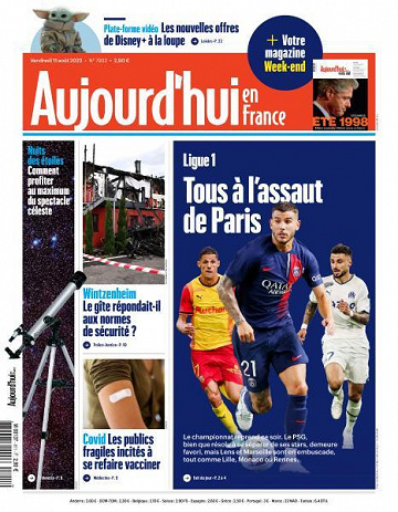 Aujourd’hui en France - 11 Août 2023