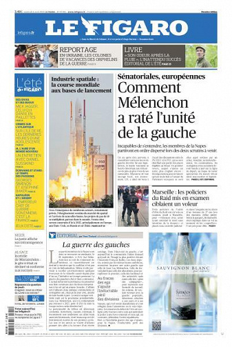 Le Figaro du Vendredi 11 Août 2023