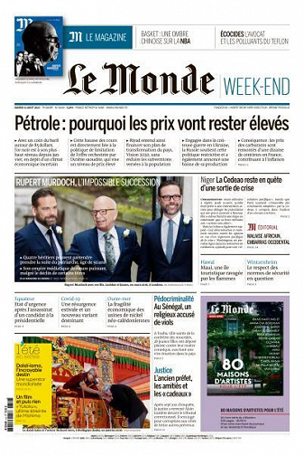 Le Monde du Samedi 12 Août 2023