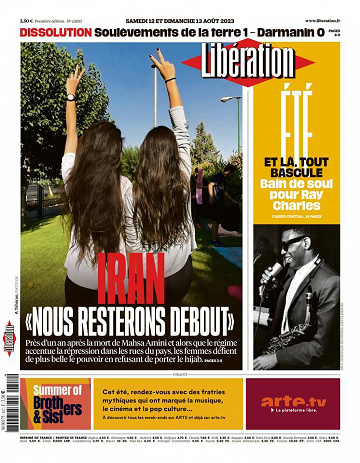 Libération du Samedi 12 et Dimanche 13 Août 2023