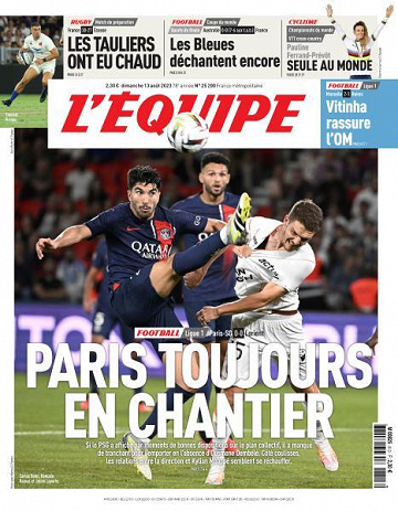 L’equipe du Dimanche 13 Août 2023