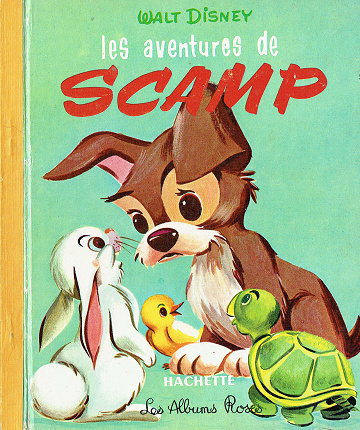 Les albums roses 1962 Les aventures de Scamp