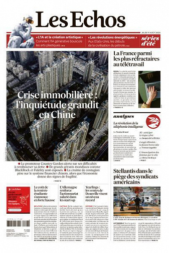 Les Echos du Jeudi 17 Août 2023