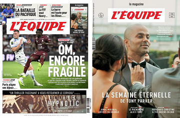 Pack L’Equipe + L’Equipe Magazine - 19 Août 2023