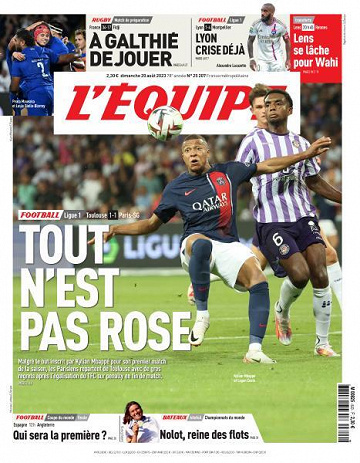 L’equipe du Dimanche 20 Août 2023
