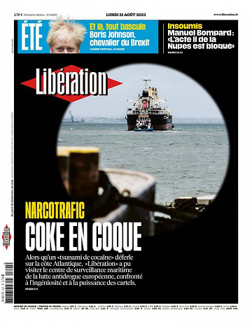 Libération du Lundi 21 Août 2023