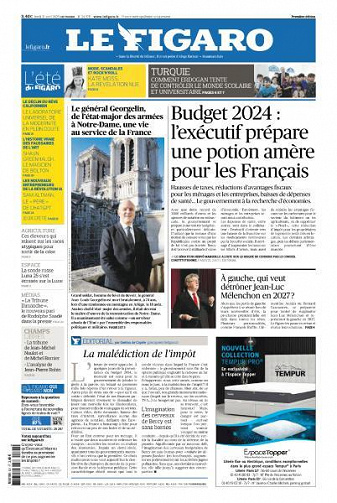 Le Figaro du Lundi 21 Août 2023