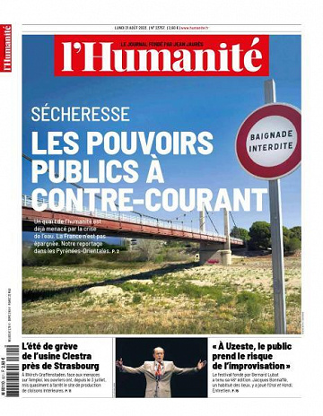 L’Humanite - 21 Août 2023