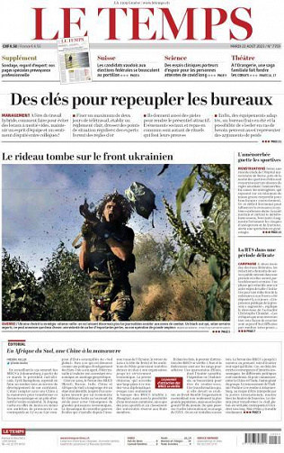 Le Temps - 22 Août 2023