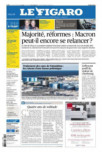 Le Figaro du Mercredi 23 Août 2023