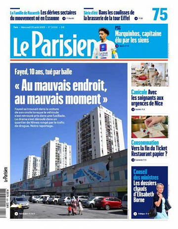 Le Parisien - 23 Août 2023