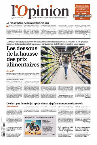 L’Opinion - 23 Août 2023