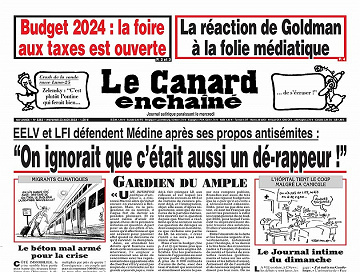 Le Canard Enchaîné N°5363 Du Mercredi 23 Août 2023