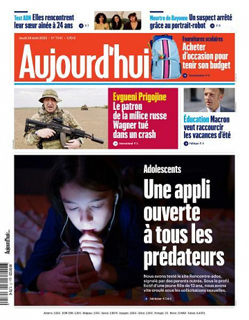 Aujourd’hui en France - 24 Août 2023
