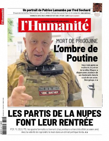L’Humanite - 25-27 Août 2023
