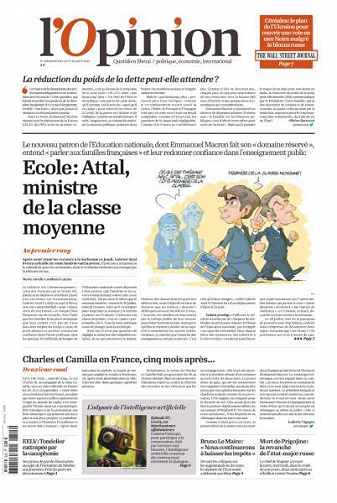 L’Opinion - 25-26 Août 2023